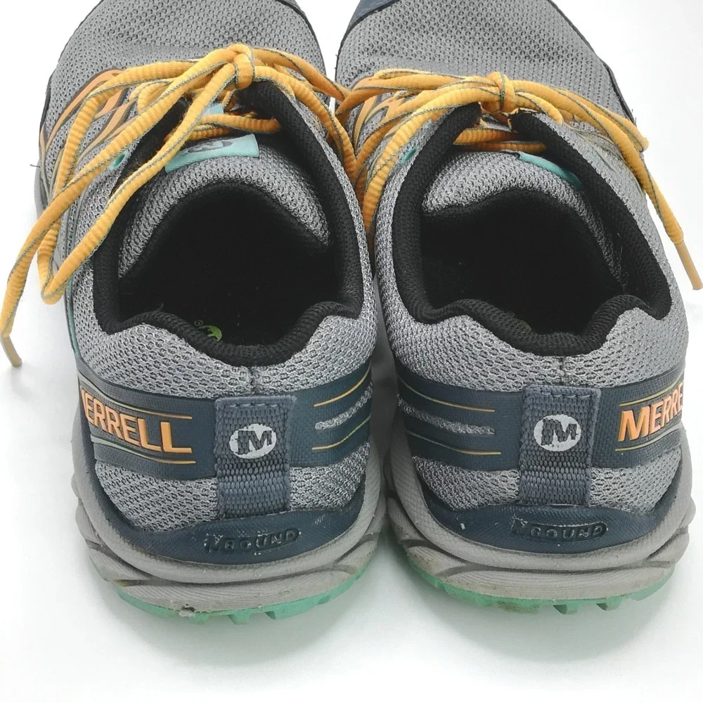 Merrell Shoes Womens Sneaker Running Bare Access Trail Monument Flame Vibram 8